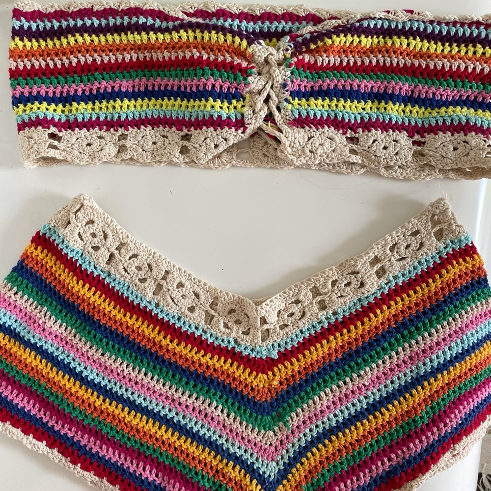 Multicolor Crochet Set